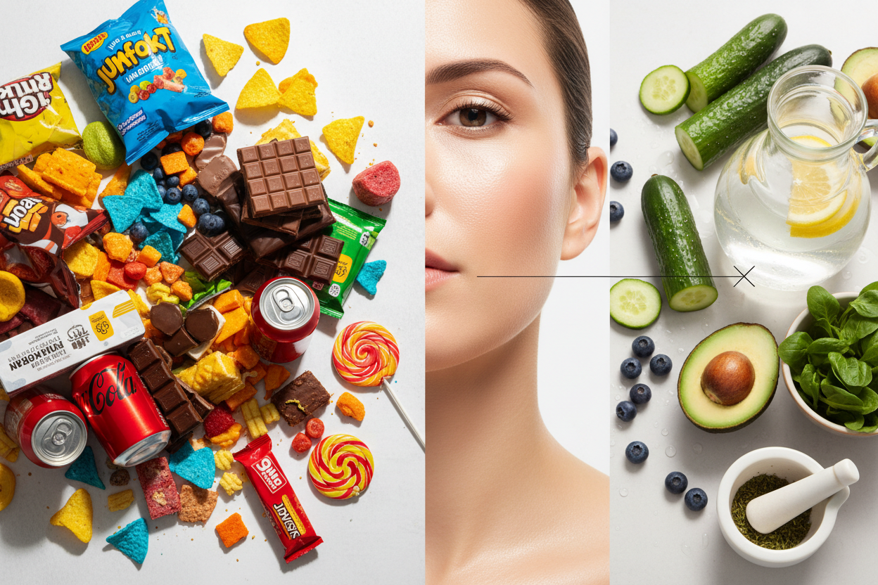 La bellezza inizia a tavola: perché cibo e prodotti cosmetici devono collaborare tra loro