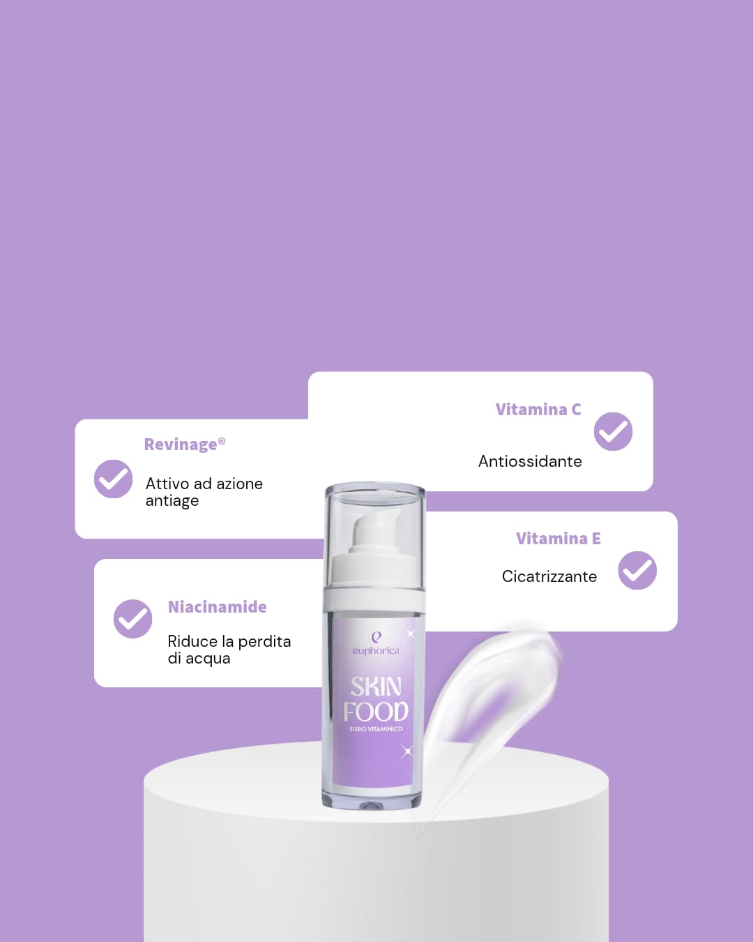 Siero Viso Vitaminico Illuminante e Antiossidante