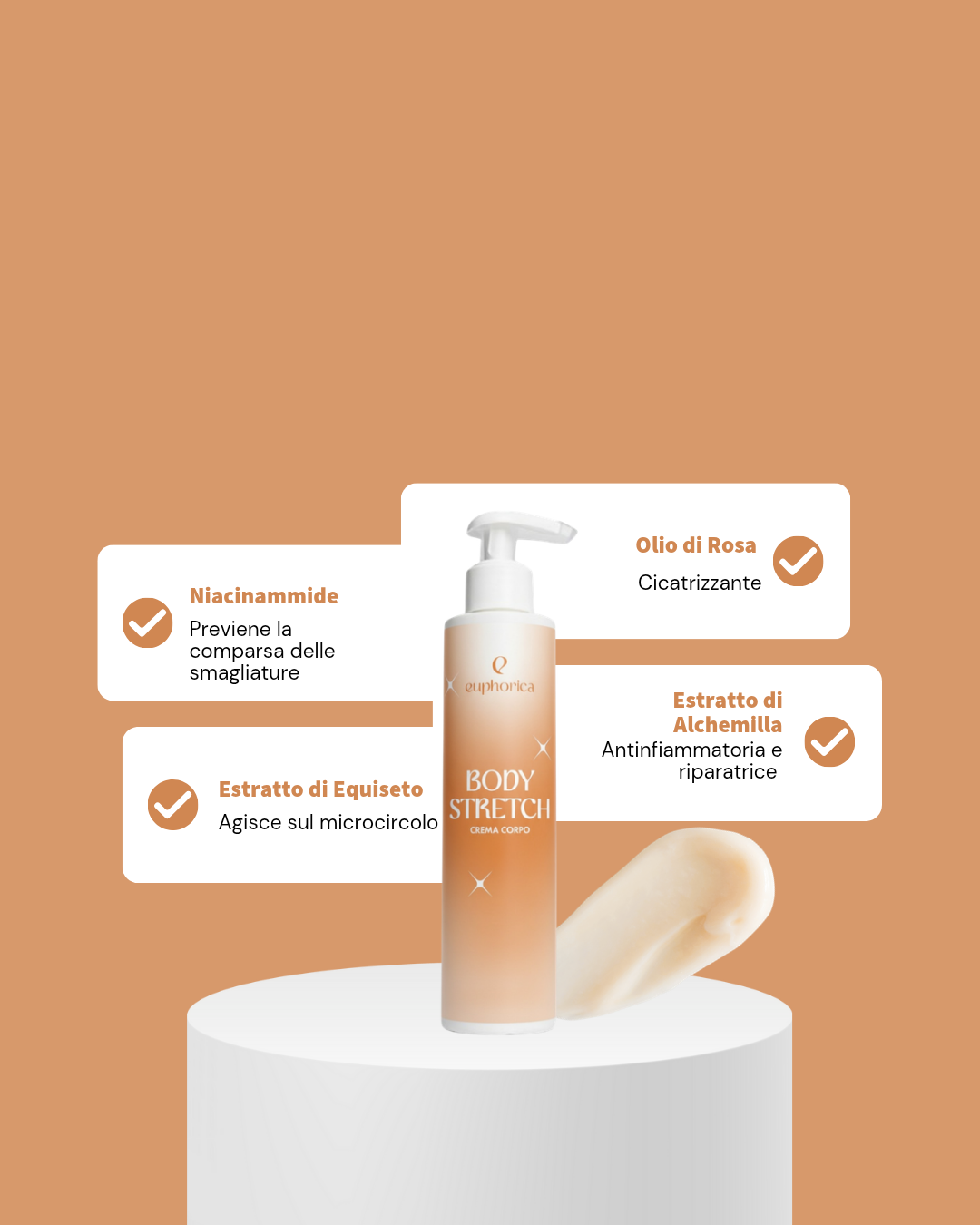 Crema Corpo Smagliature Elasticizzante e Rassodante